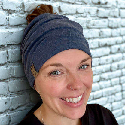 Bamboo/Cotton Twist Beanie [Lake]