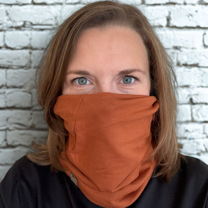 Bamboo/Cotton Twist Beanie [Rust]