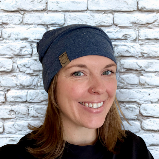 Bamboo/Cotton Twist Beanie [Lake]