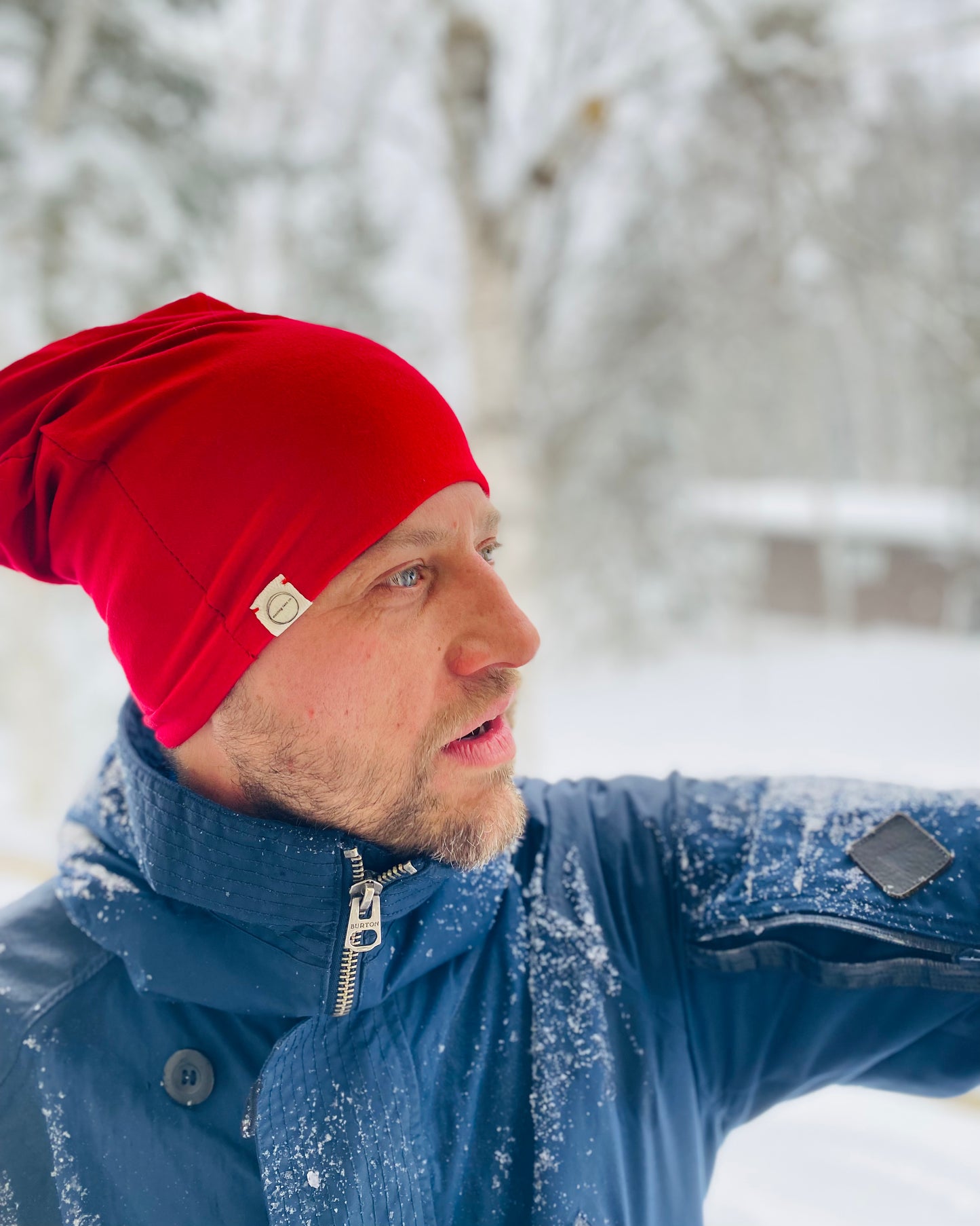 Cotton Twist Beanie [red]