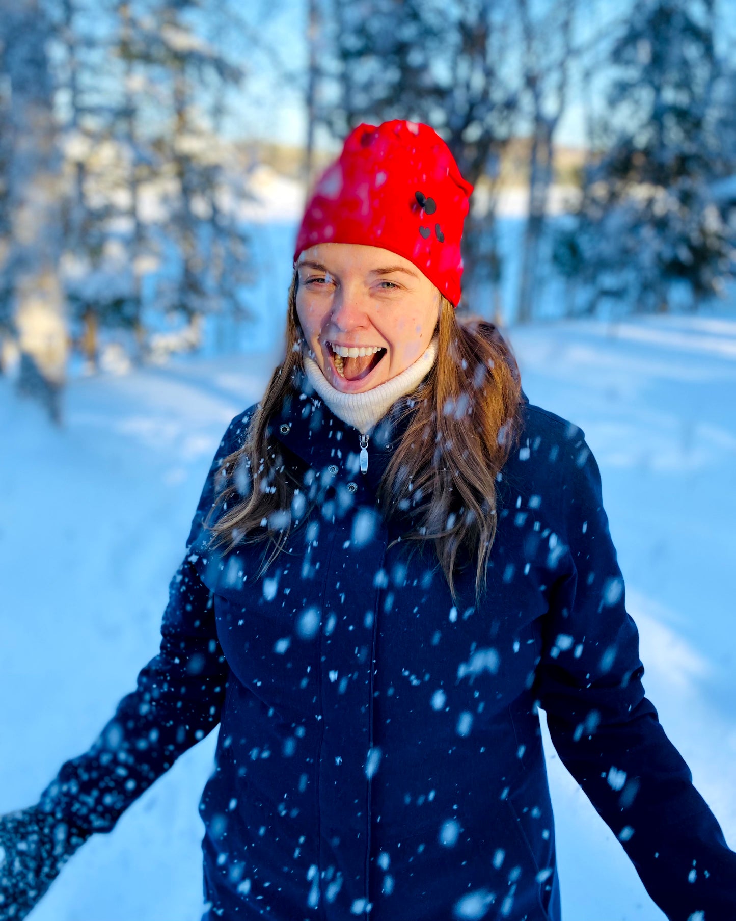 Cotton Twist Beanie [red]